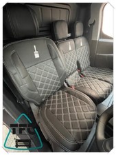 SEAT COVERS FOR Vauxhall Combo ECO LEATHER & Bentley Stitching Seats 2+1 & Logos