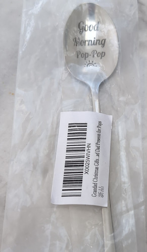 Latte spoon good morning - latte,