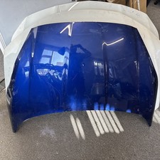 Ford Fiesta Bonnet Mk7.5 Blue Facelift 2013 - 2017 Hood Panel Dented +insulation