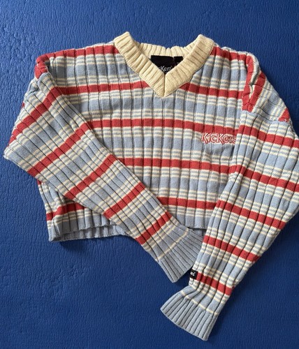 Kickers cropped striped knit - kickers,