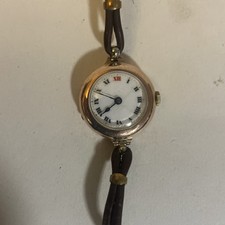 Vintage Rolex Ladies 9K Gold