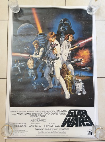 Star wars poster one sheet - wars,