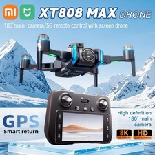 XT808GPS Drone 5G + WIFI Professional HD Dual Camera 8K Drone Brushless Motor