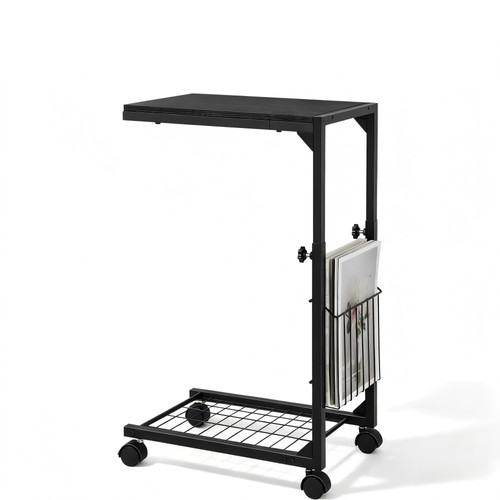 Shaped side table wheels - side,