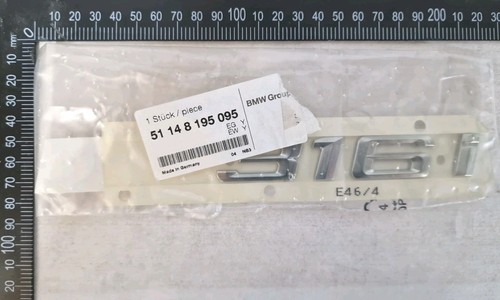 Bmw genuine rear emblem - bmw,