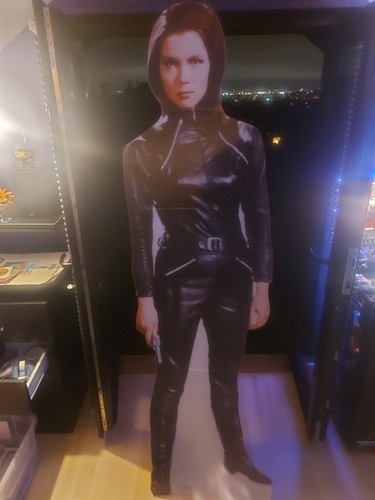 Diana rigg foot standee - rigg,