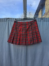 Next Red Tartan Check Viscose