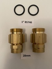Domestic Gas Meter Adapters x2