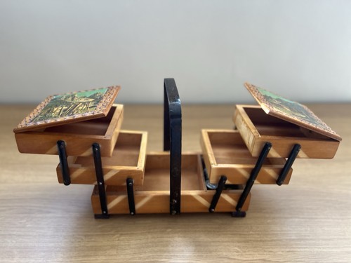 Vintage musical wooden - vintage, sewing