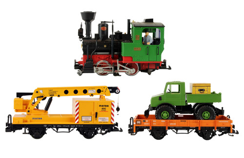 Lgb gauge 78402 work train - 78402,