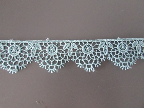Delicate light blue venise - light,