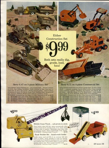 1963 paper toy trucks - paper,
