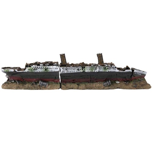 Aquarium decoration ship 15 - aquarium,