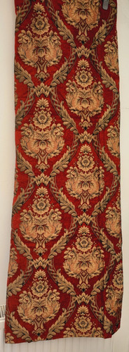 Jacquard curtains dark ruby - jacquard,