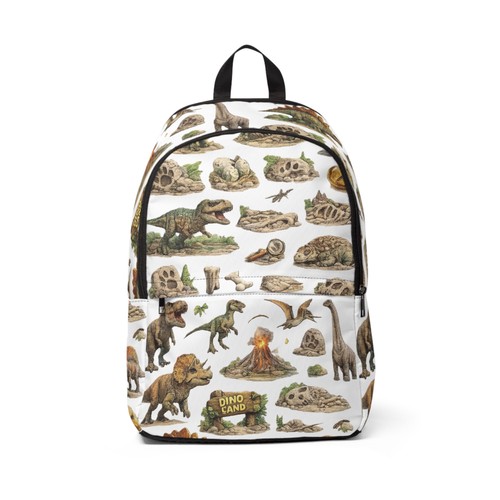 Dinosaur pattern backpack - dinosaur,