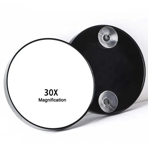 Round magnifying makeup mirror - makeup,
