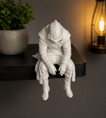 Hooded assassin shelf - hooded,