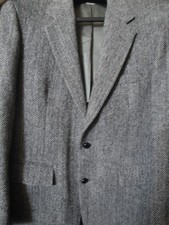 Vtg 1960s Harris Tweed Blazer