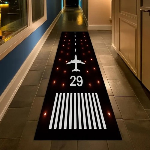 Airport runway rug - airport,
