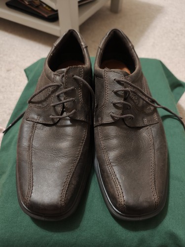 Ecco mens brown oiled leather - mens,