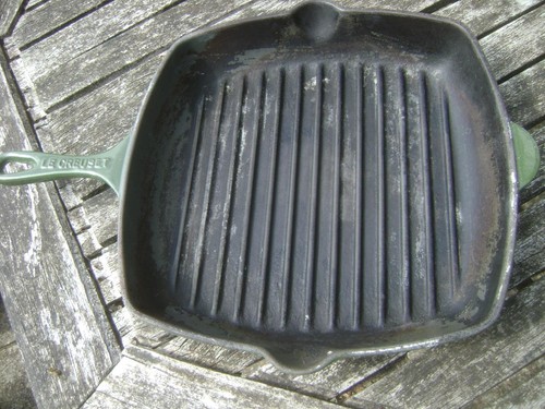 Creuset cast iron green - creuset,