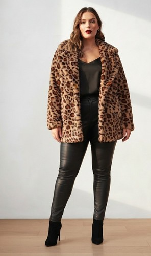 Saw first leopard - i, print