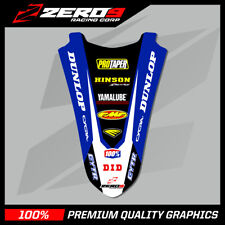 YAMAHA YZ 125 250 2002 - 2014 REAR FENDER DECAL MX GRAPHICS - TI