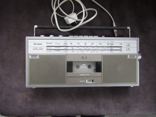 Vintage itt 3600 cassette - vintage, rc