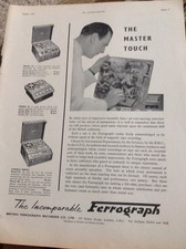 M4-1 Ephemera 1950s Advert The