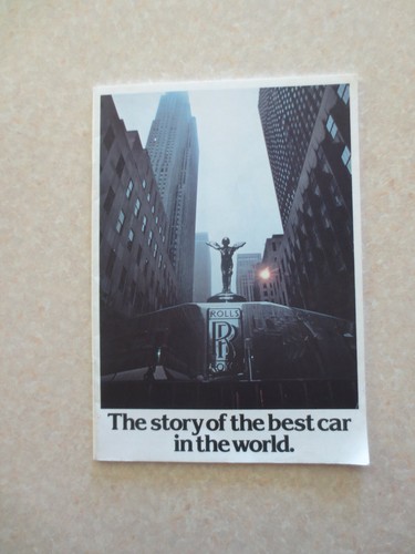 1977 rolls royce advertising - 1977,