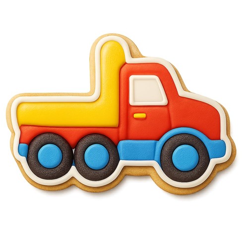 Flatbed big rig cookie cutter - flatbed,