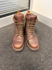 BELSTAFF RESOLVE WATERPROOF LEATHER MOTORBIKE BOOTS  size 41