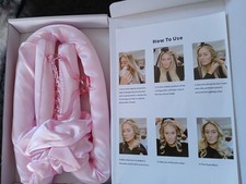 Heatless Curler. Pink Satin