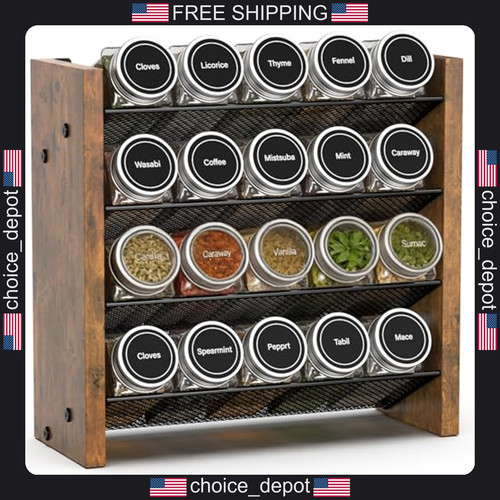 Spice rack organizer for - spice,