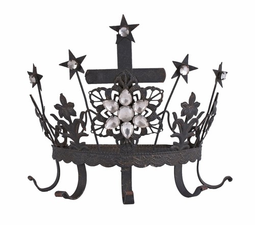 Coat hook crown shabby - , wall