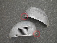 Vespa GS Style Side Panels to fit PE Bare Metal 010845