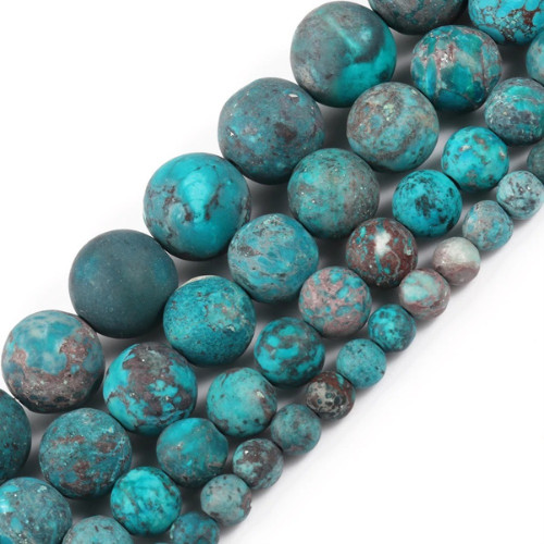 Natural black lava stone - stone, beads