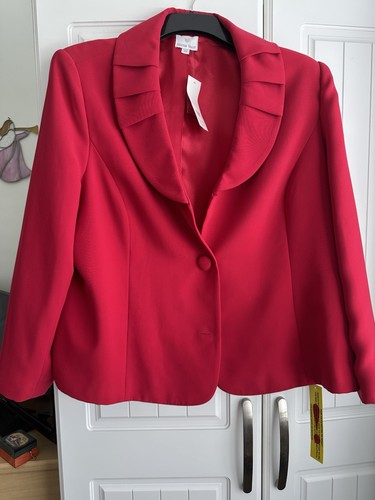Beautiful deep coral jacket - deep,