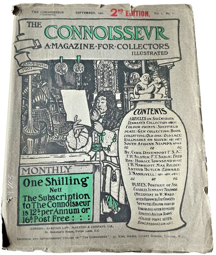 The connoisseur magazine for - the,