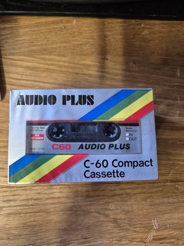 Blank audio cassette tapes - x4,