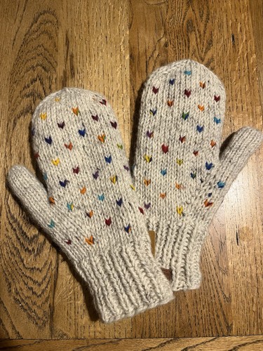 Sternstunde woollen mittens - woollen,