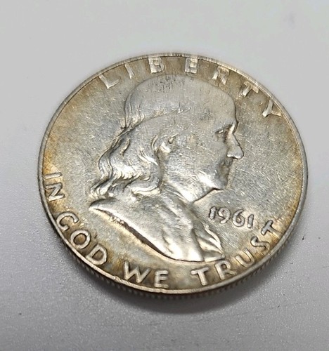 1961 franklin half dollar nmm - 1961,