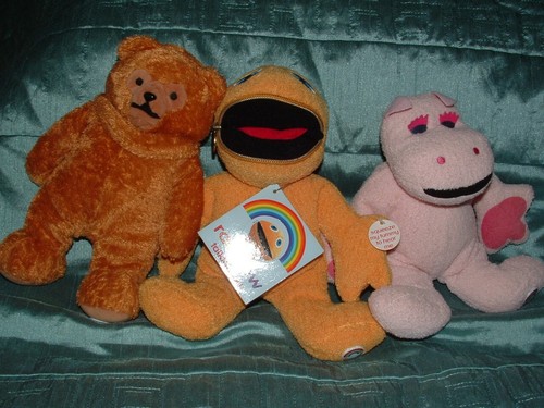 Rainbow zippy george bungle - zippy, 9"
