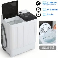Portable Washer 30lbs Twin Tub