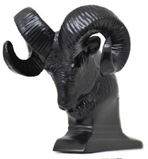 Hood Ornament Rams Head Matte