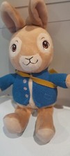Peter Rabbit TV Collection 24cm Talking Plush Peter Rabbit Soft Toy with Sound