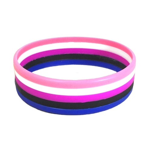 Lgbt pride wristbands - wristbands, silicone