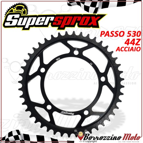 Black steel supersprox crown - supersprox,