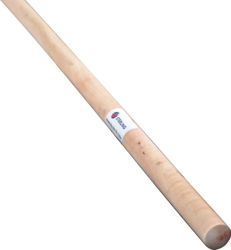Wooden broom handle - wooden, 120cm