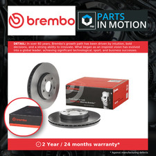 2x Brake Discs Pair Vented